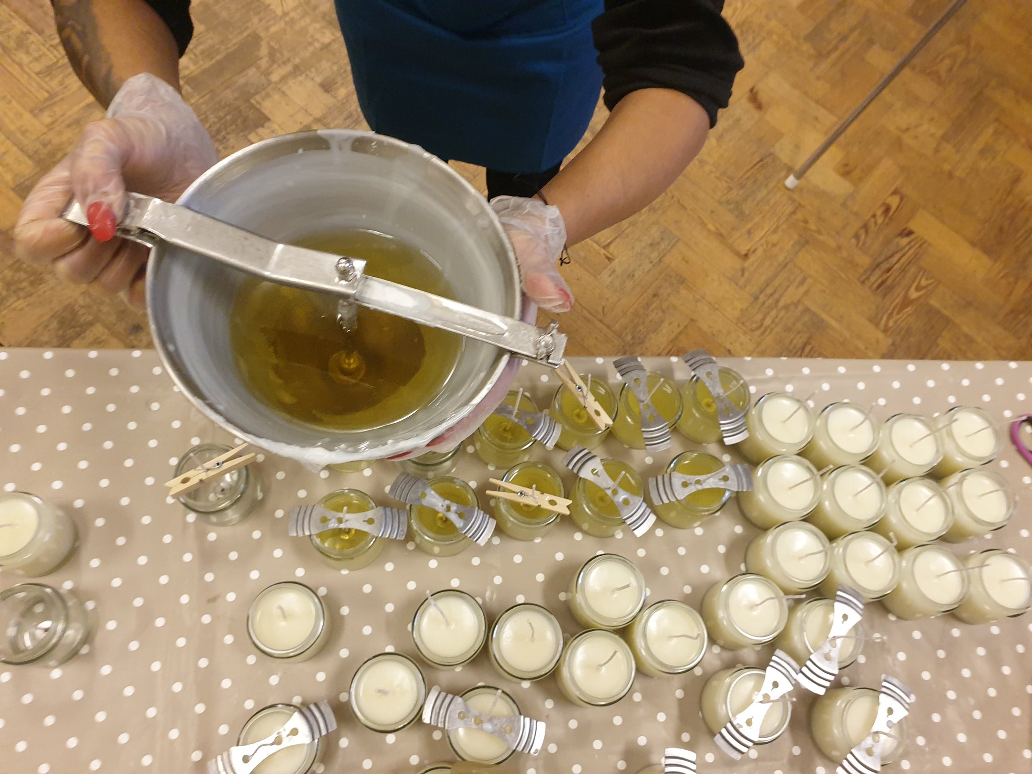 We employed a trainee into the Charity